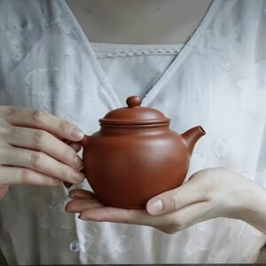 220ml Handmade Purple Clay Teapot