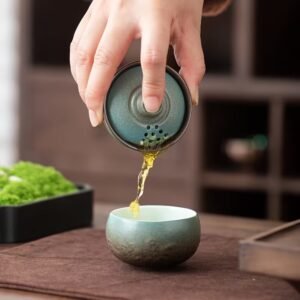 Mini Handmade Ceramic Teapot Set